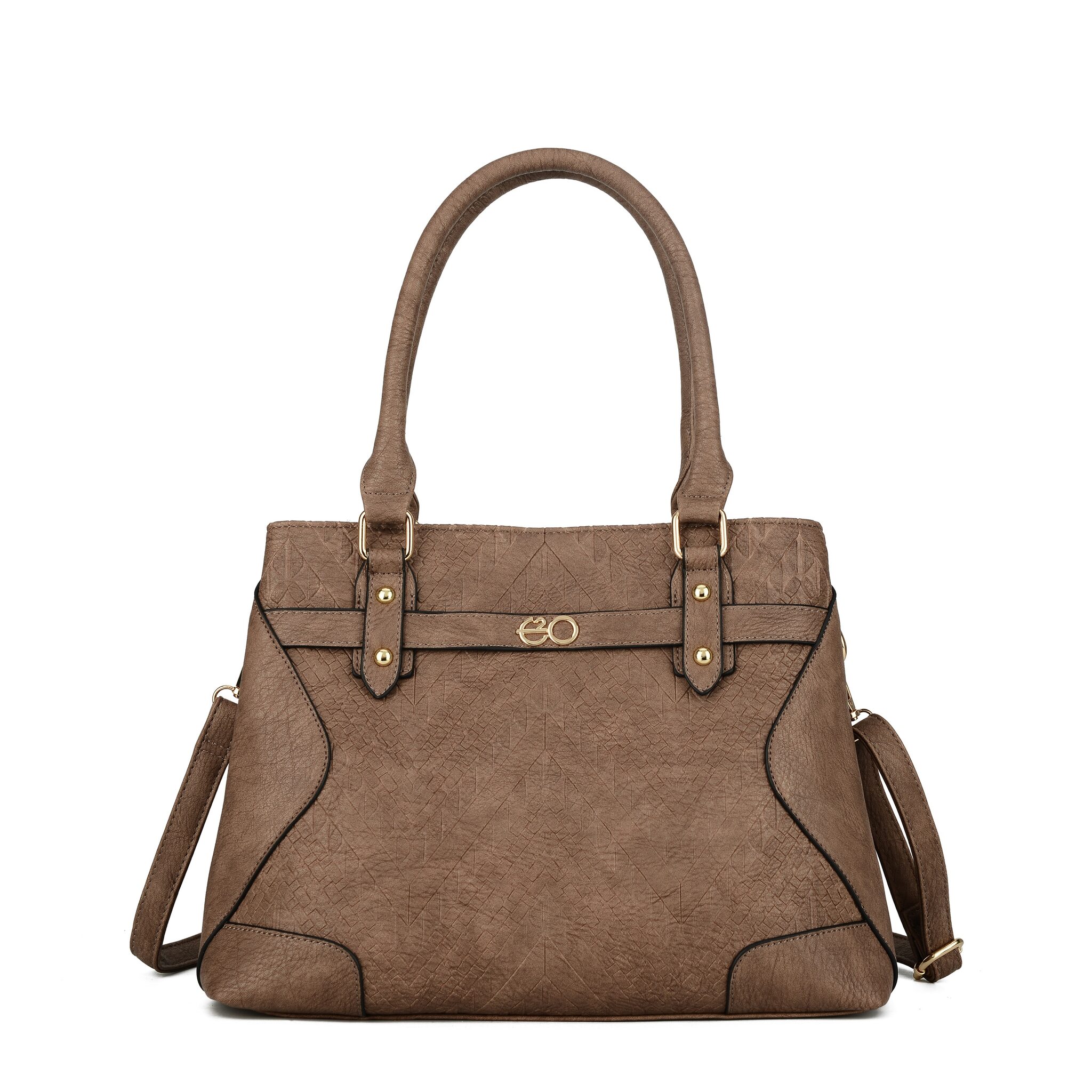 

E2O Brown PU Satchel
