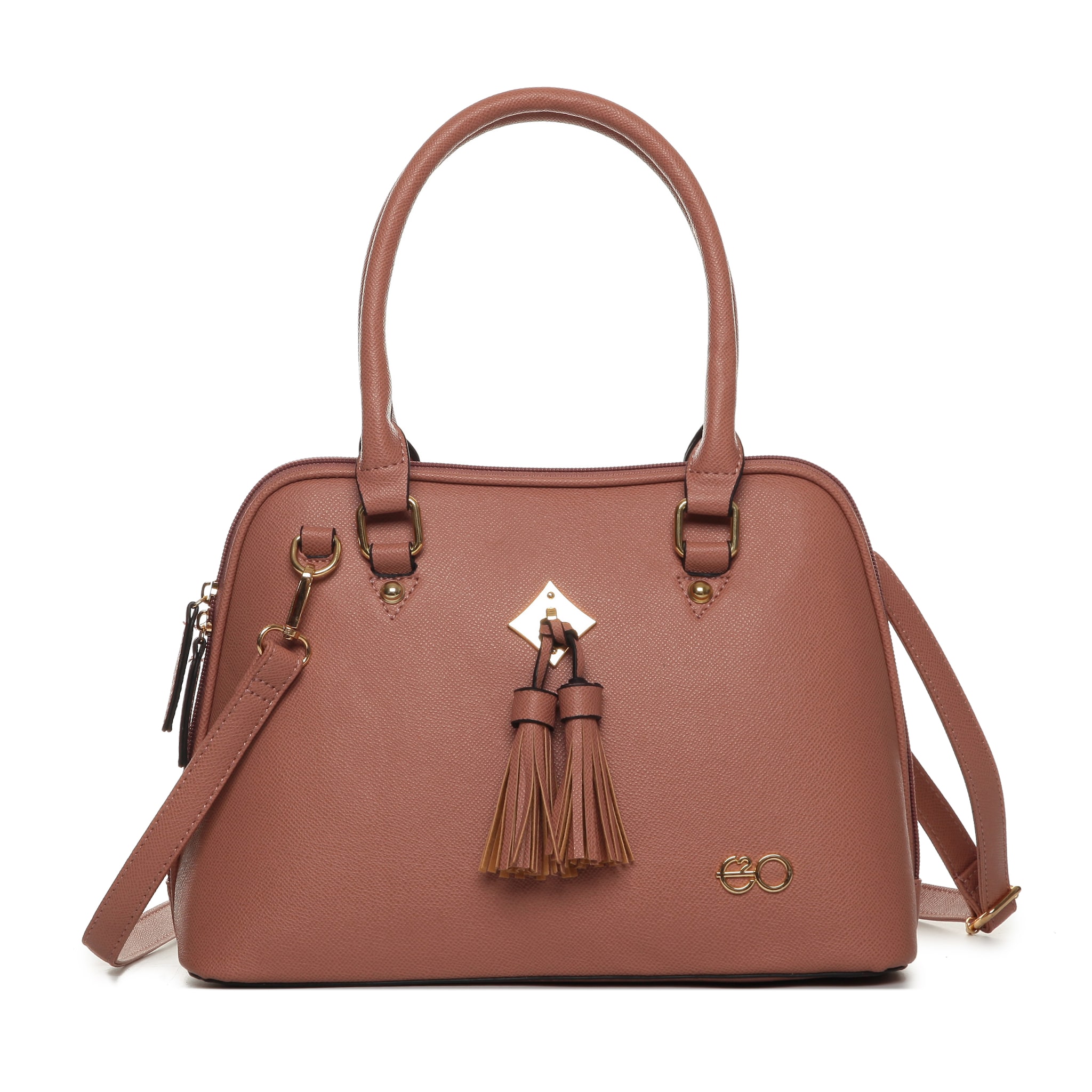 

E2O Brown PU Satchel