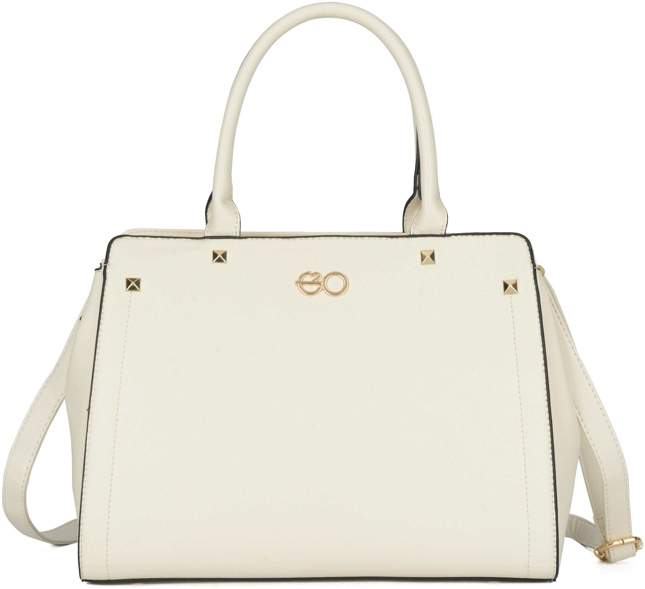 

E2O White PU Shoulder Bag