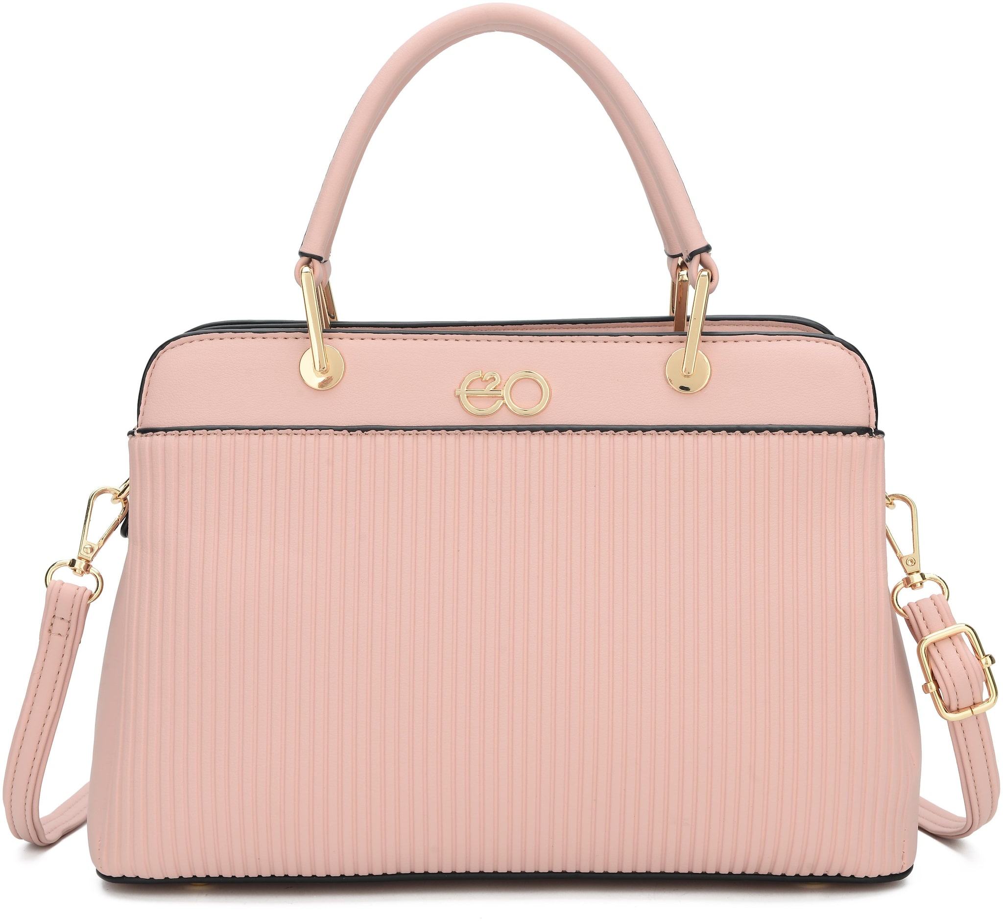 

E2O Pink PU Satchel