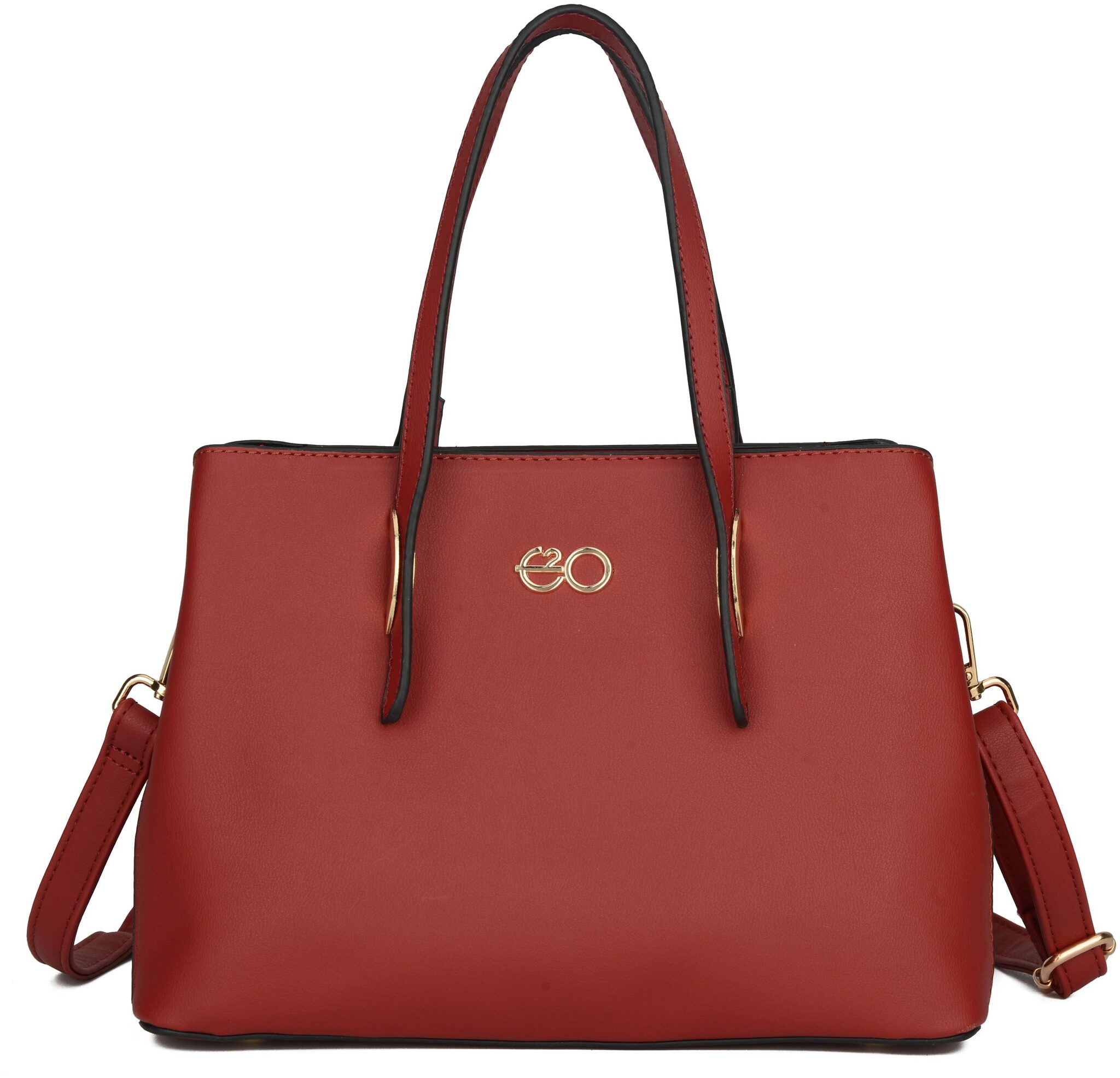 

E2O Maroon PU Handheld Bag