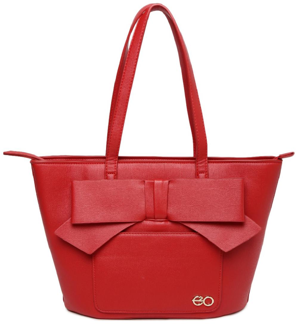 

E2O Red PU Shoulder Bag