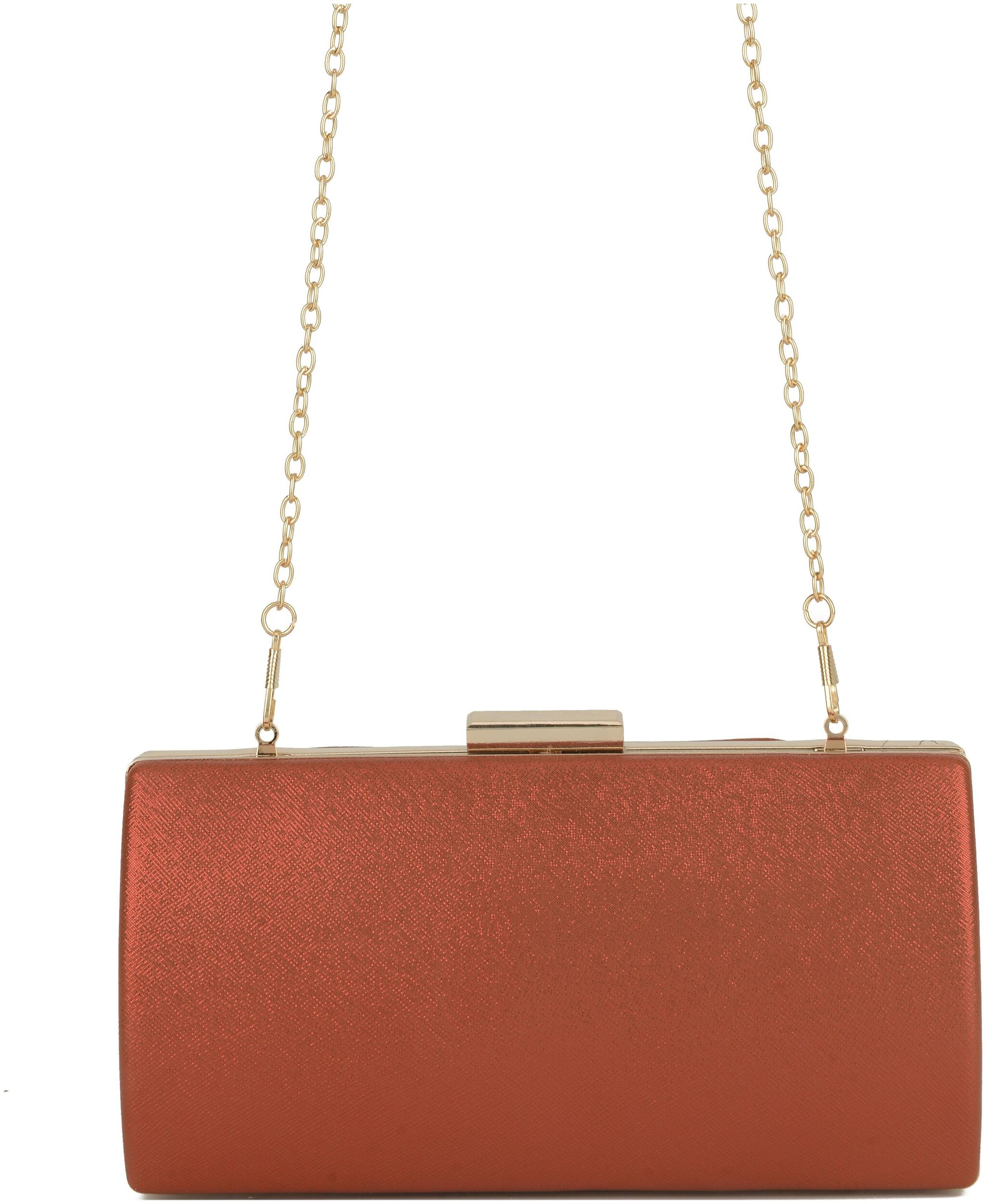 

E2O Women Brown PU Clutch