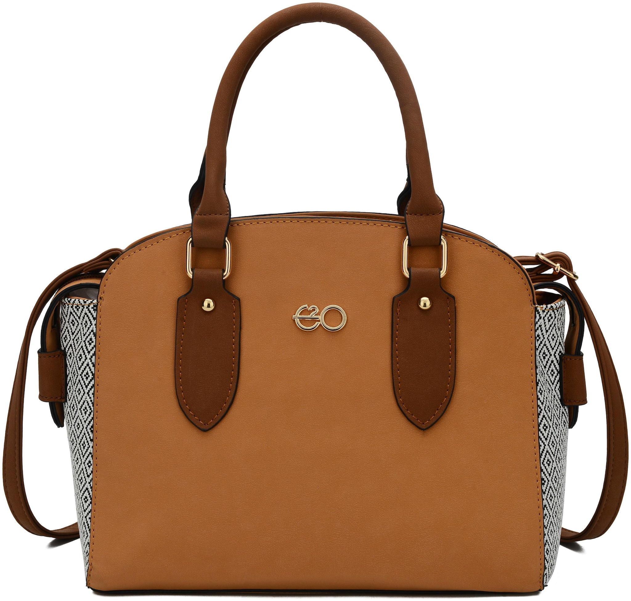 

E2O Brown PU Satchel