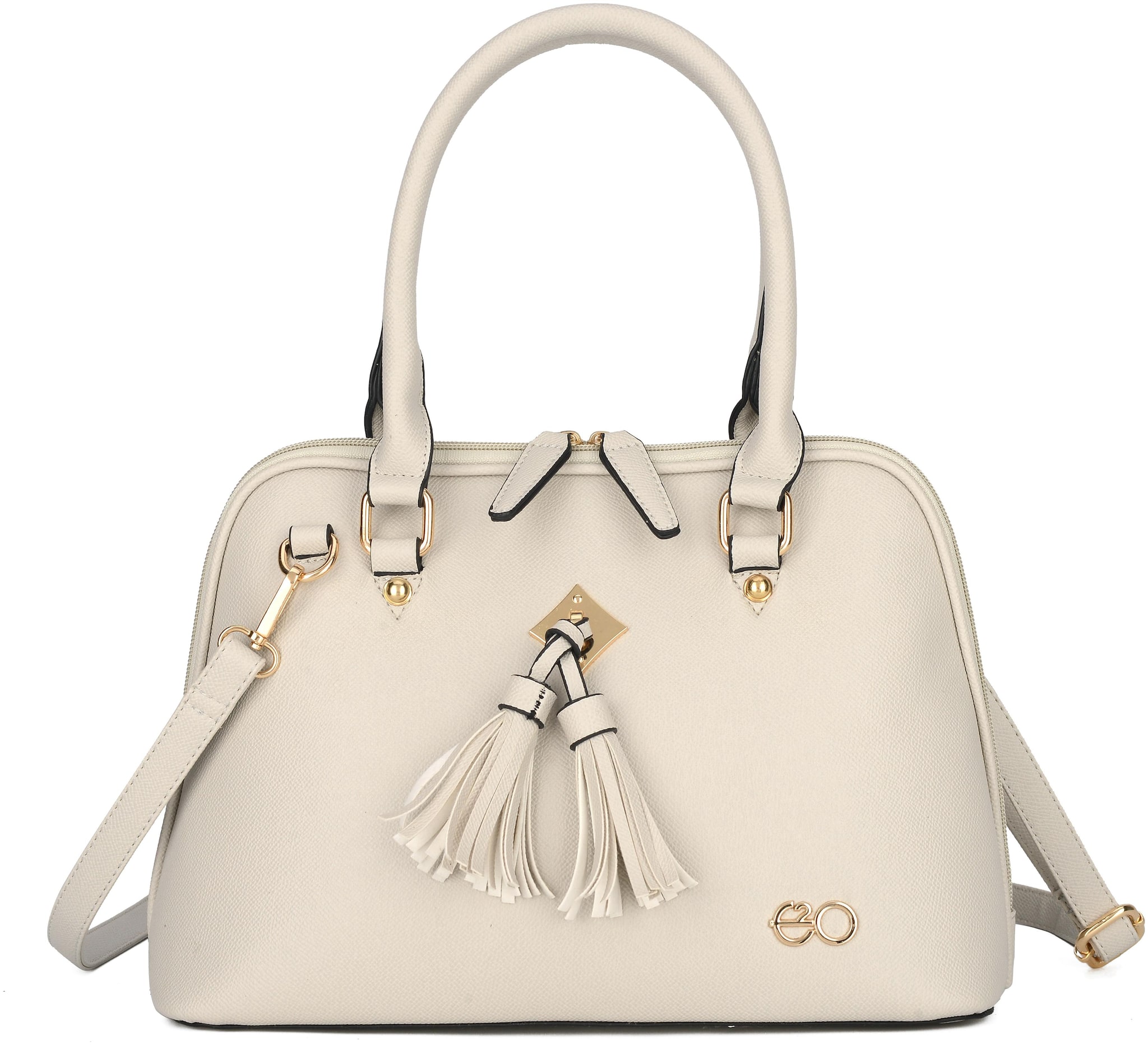

E2O White PU Satchel