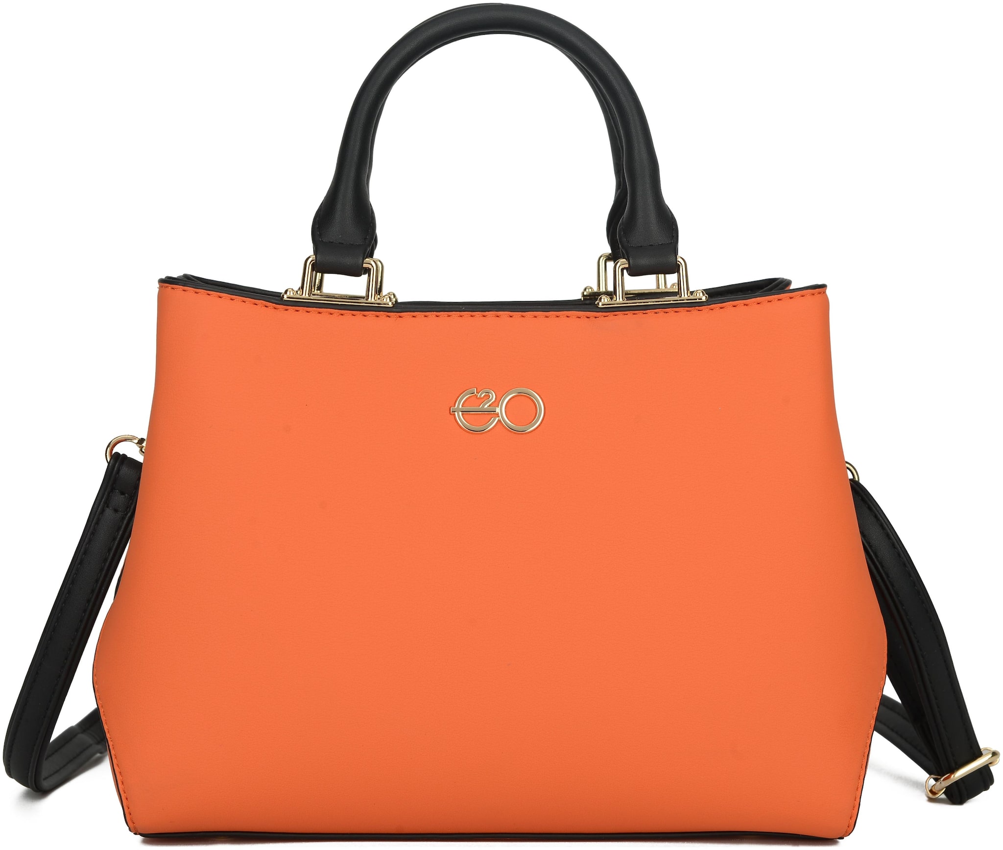 

E2O Orange PU Satchel