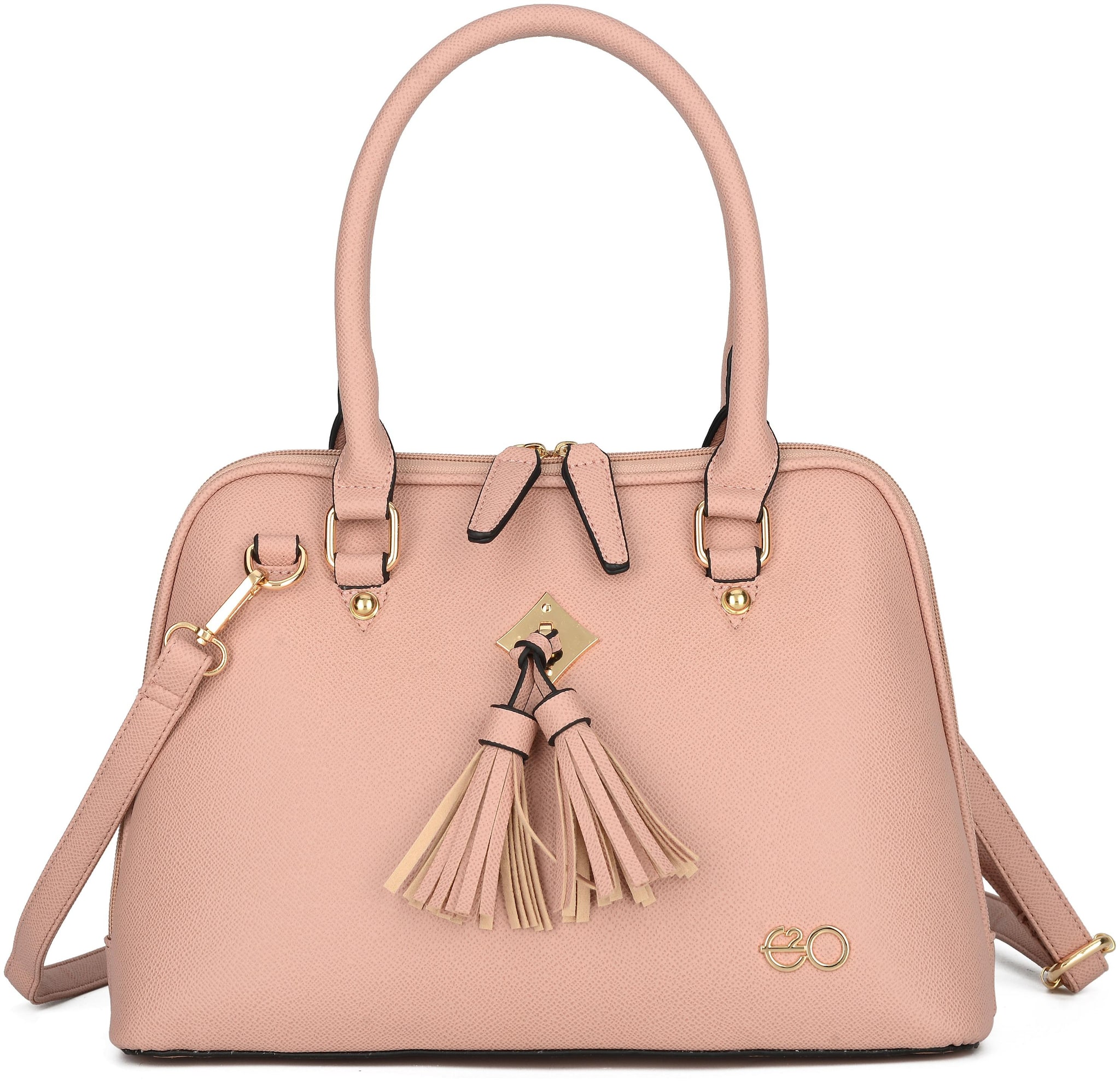 

E2O Pink PU Satchel