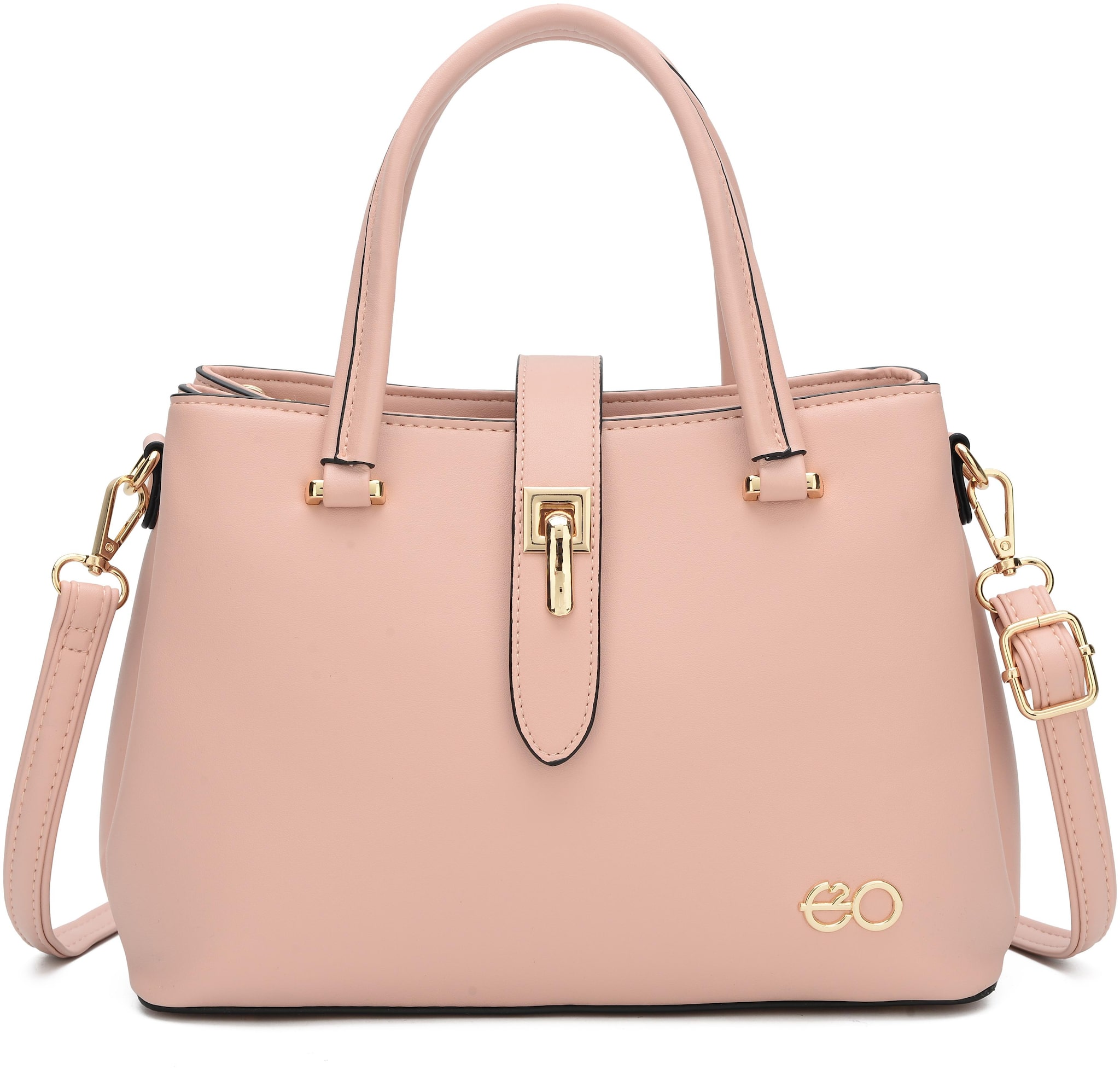 

E2O Pink PU Satchel