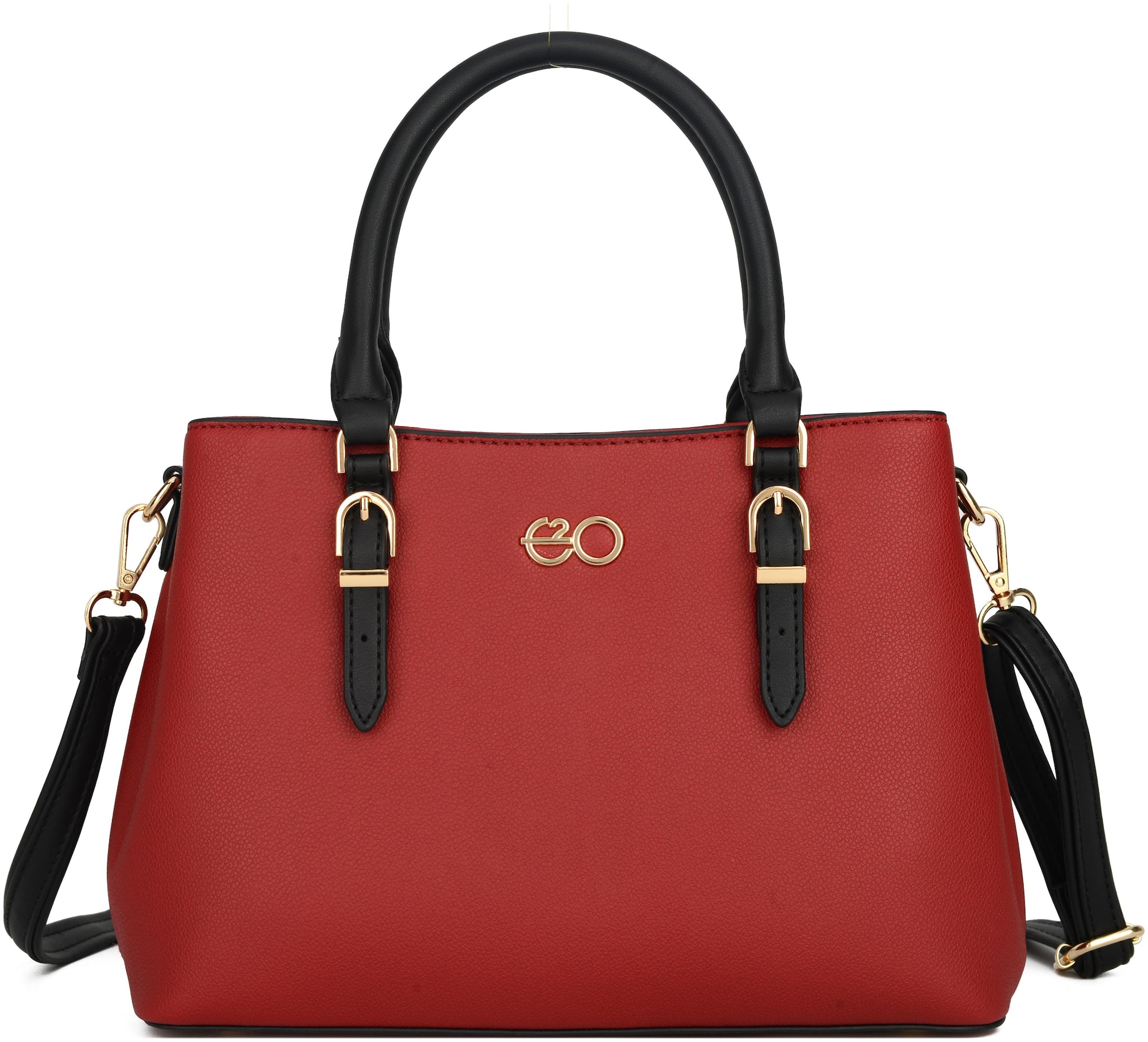 

E2O Red PU Satchel