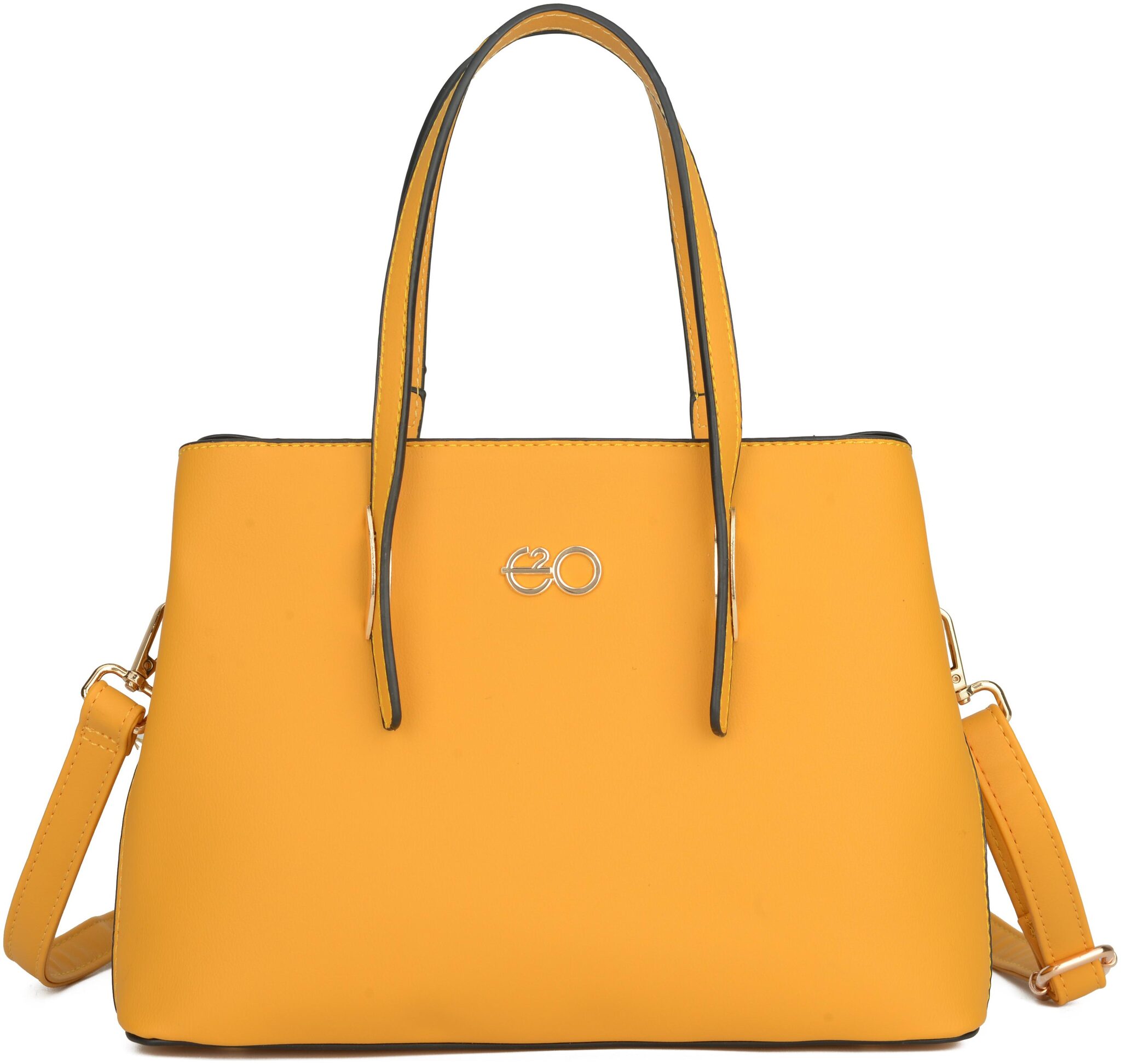

E2O Yellow PU Handheld Bag