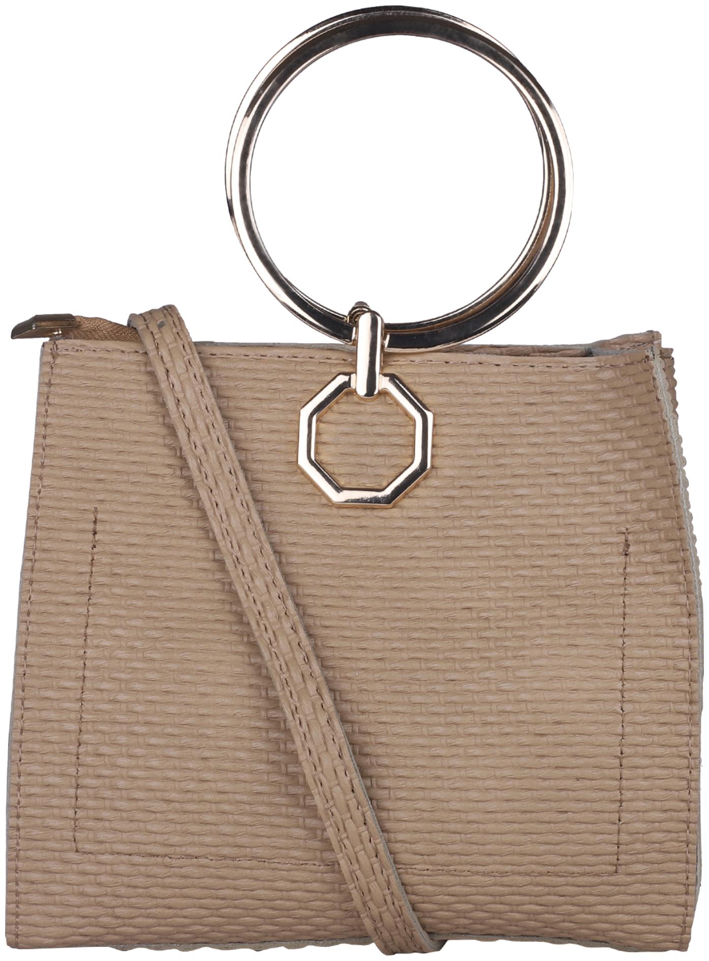 

ELLE Beige PU Solid Sling Bag