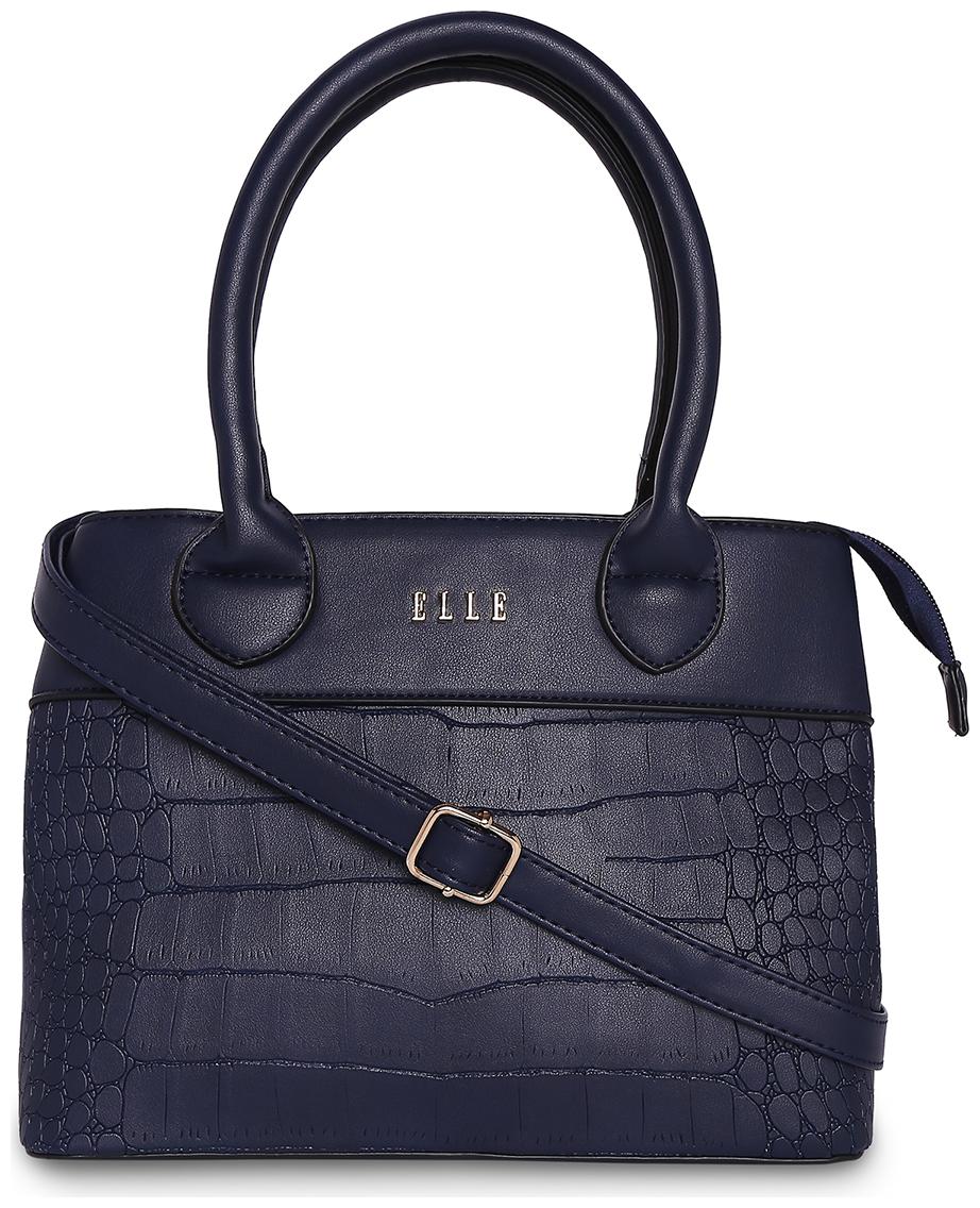

ELLE Blue PU Satchel