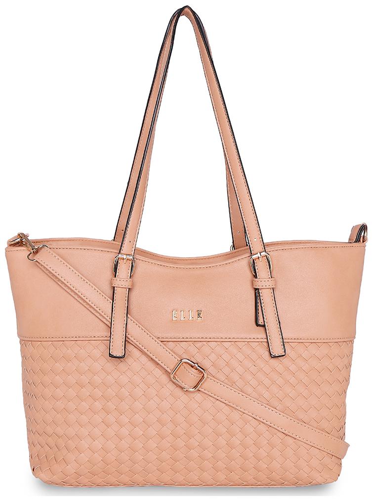 

ELLE Gold PU Satchel