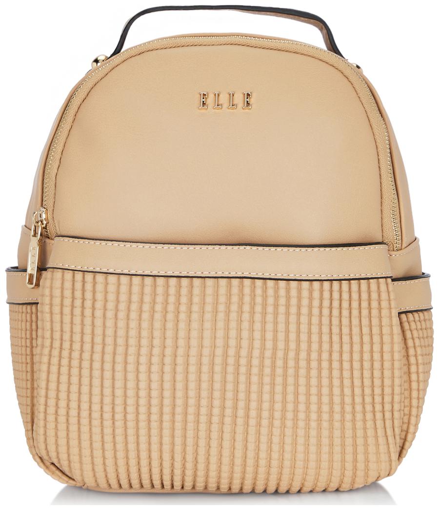 

ELLE Beige PU Backpack