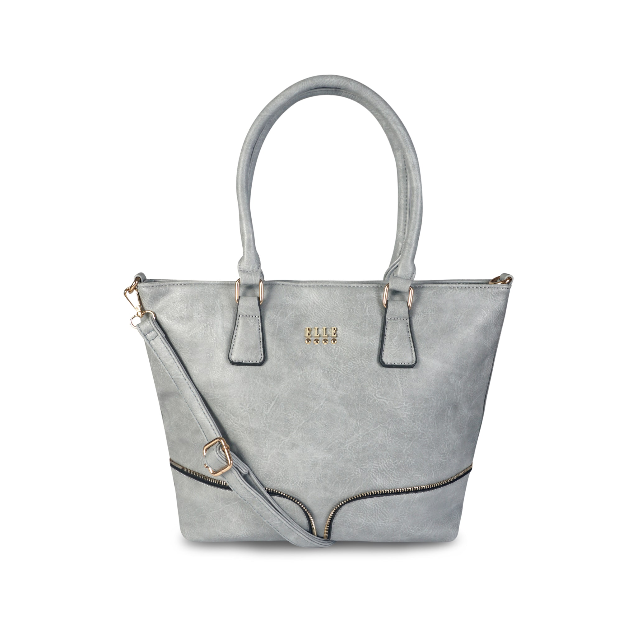 

ELLE Grey PU Satchel