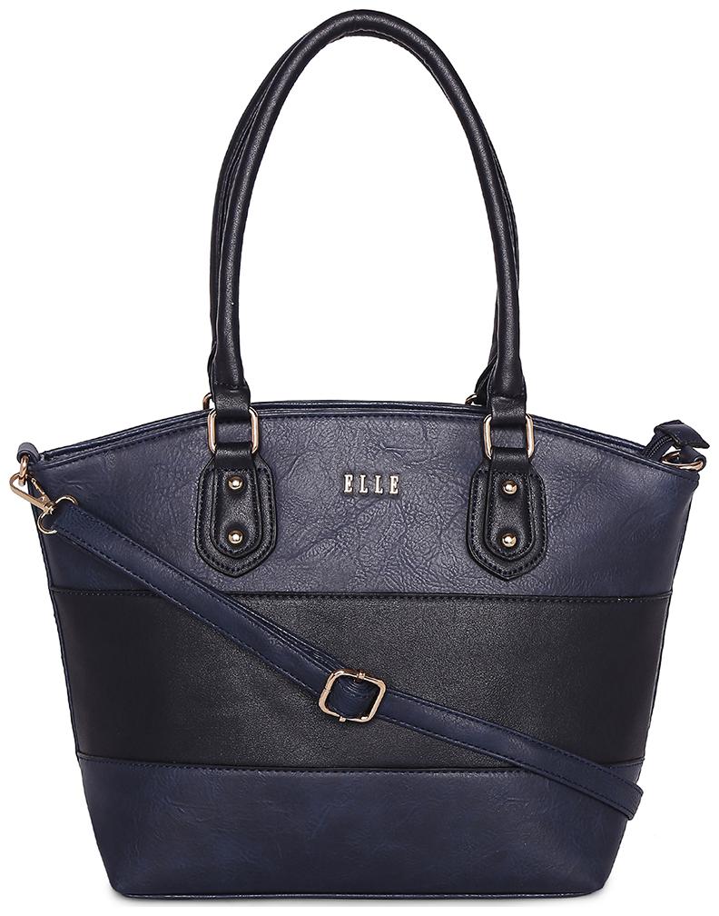 

ELLE Blue PU Satchel