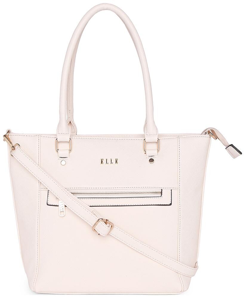 

ELLE Beige PU Satchel