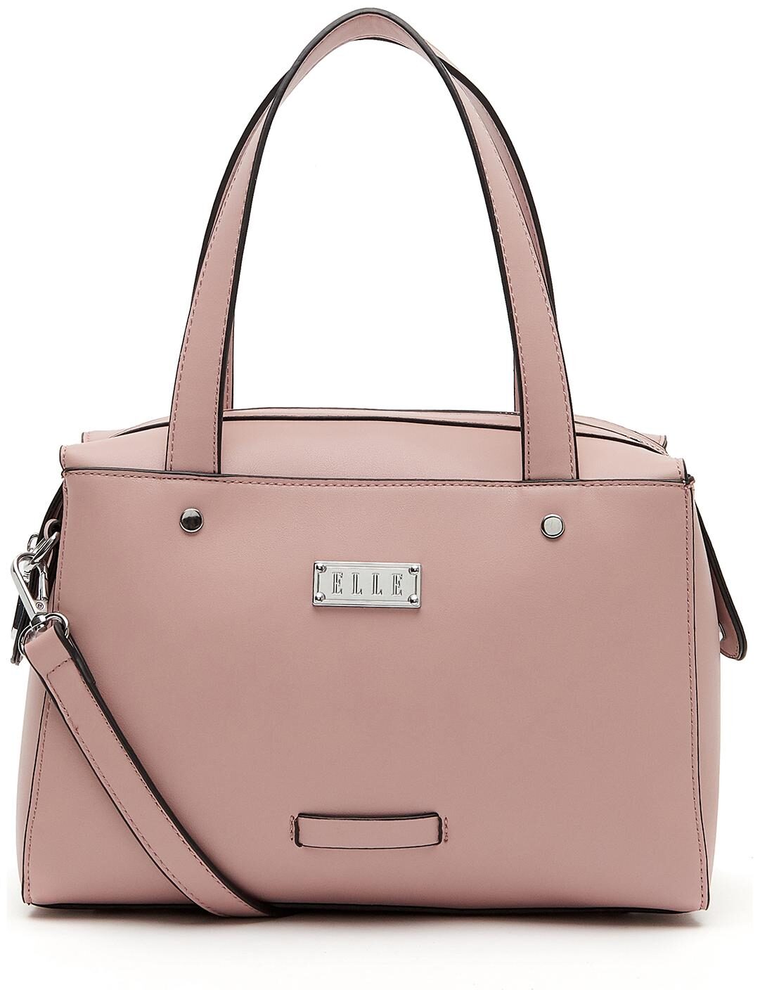 

ELLE Purple PU Satchel