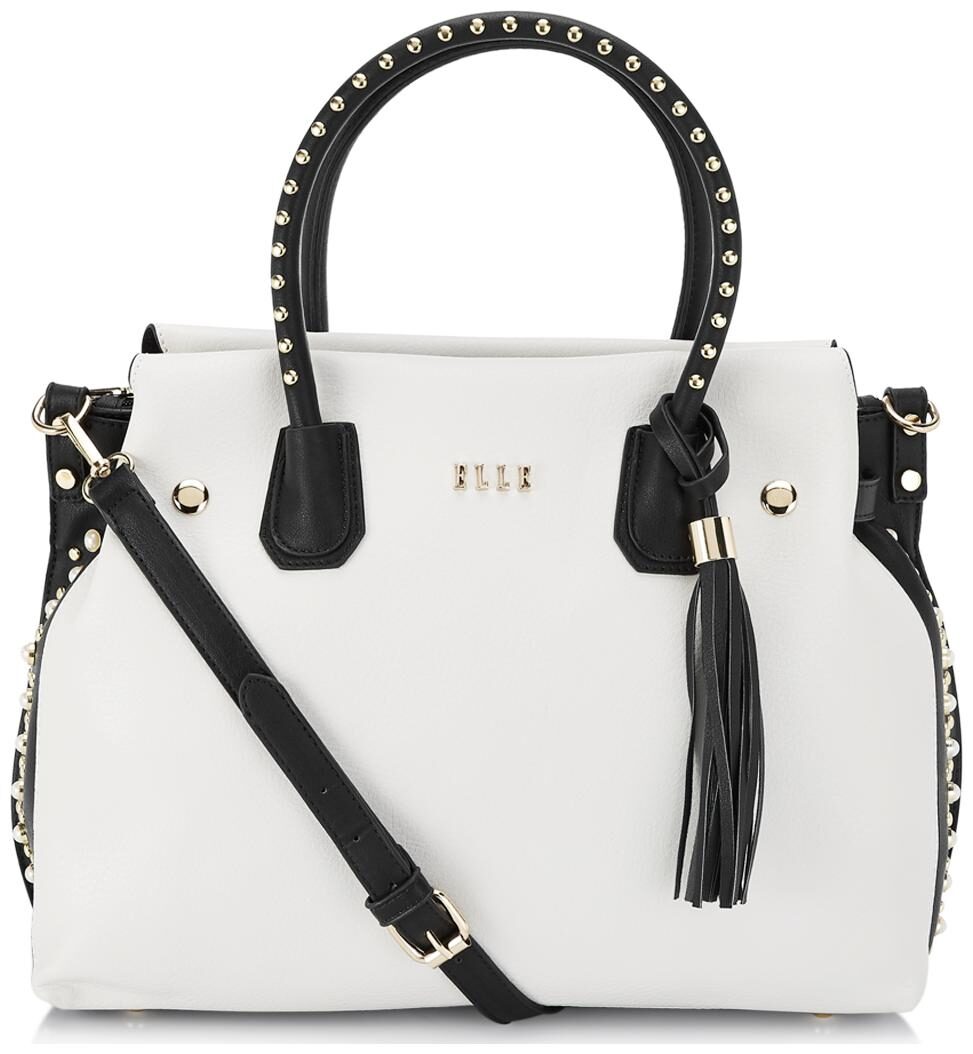

ELLE White PU Satchel