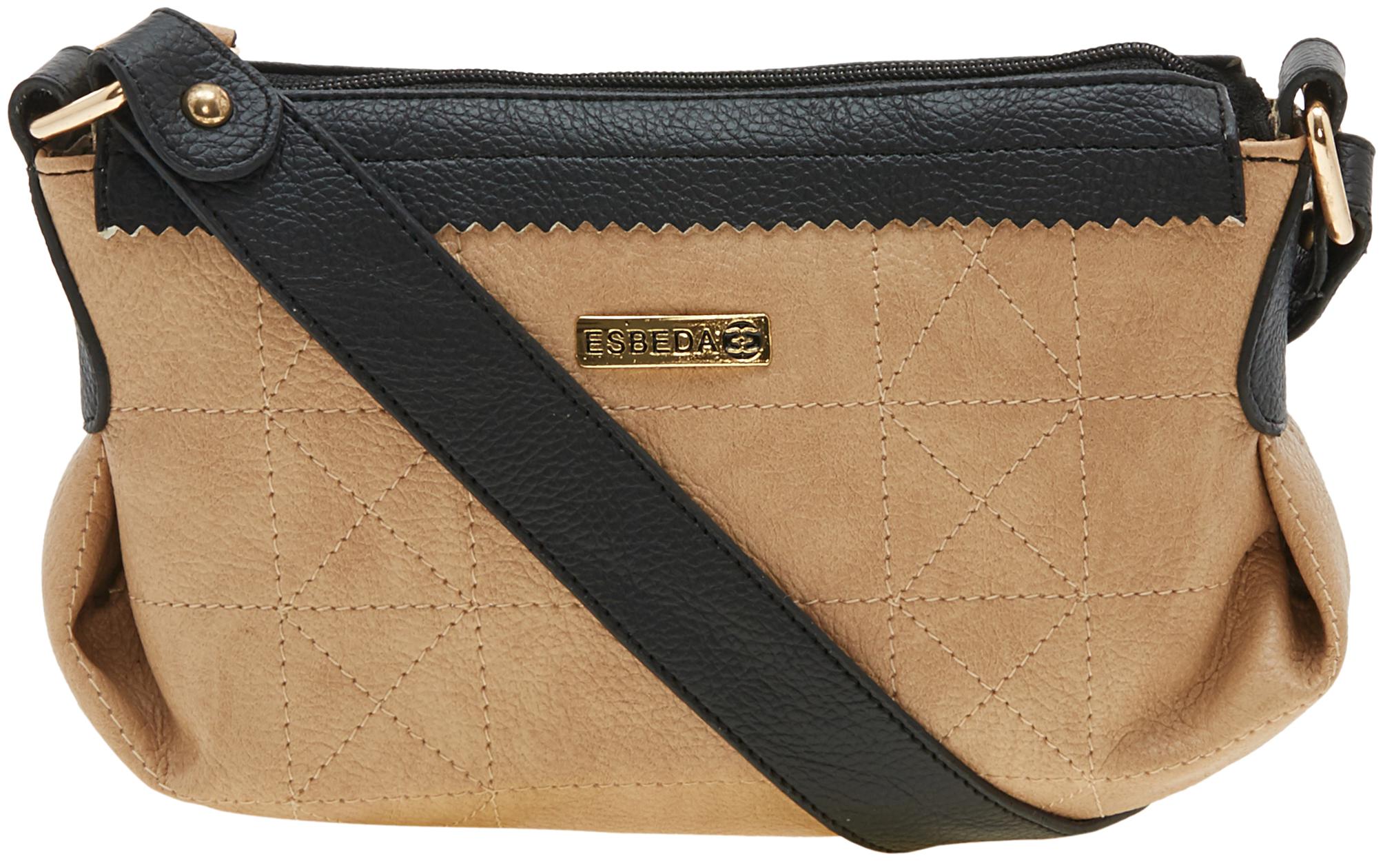 

Esbeda Beige PU Handheld Bag - Drymilk