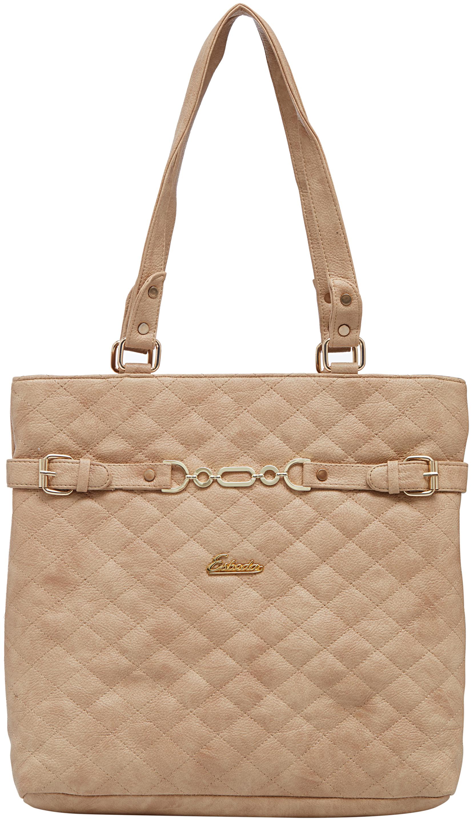 

Esbeda Beige PU Shoulder Bag - Drymilk