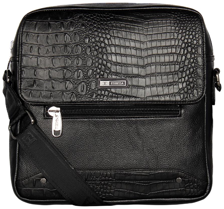 

Esbeda 3 ltr Black Pu Messenger bag