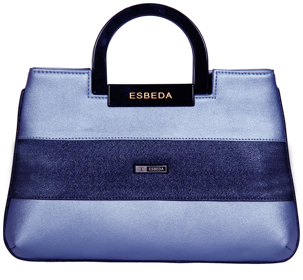

Esbeda Blue PU Handheld Bag