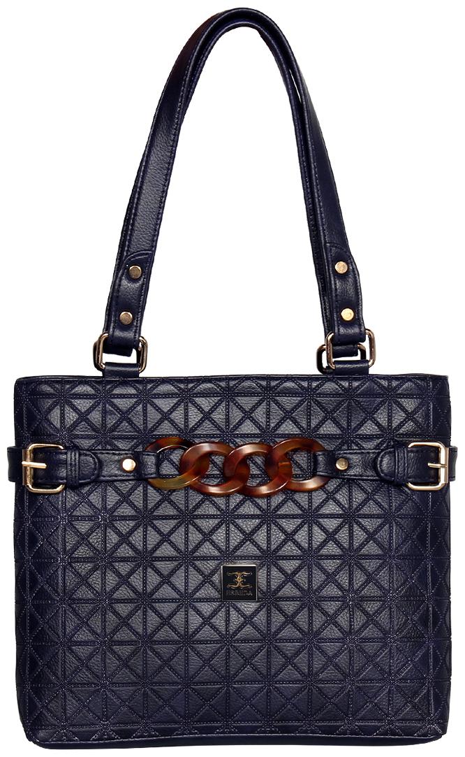 

Esbeda Blue PU Shoulder Bag