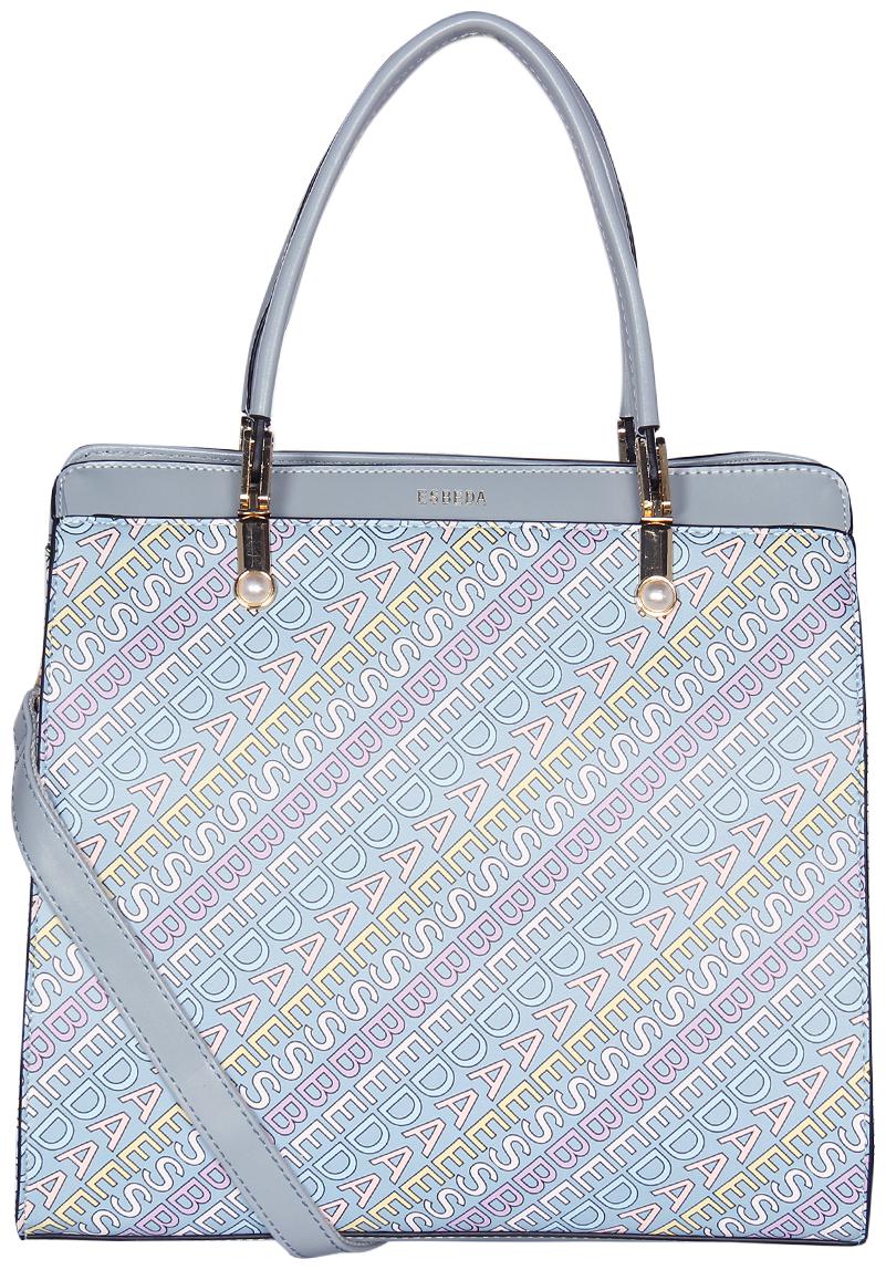 

Esbeda Blue PU Shoulder Bag
