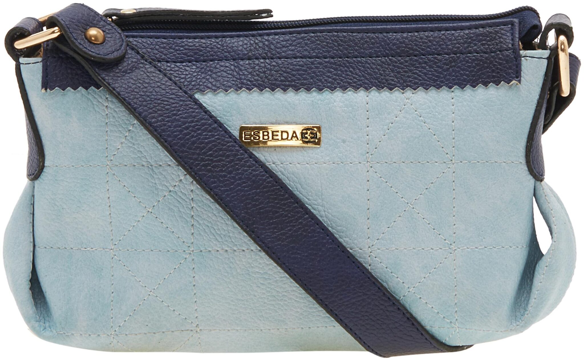 

Esbeda Blue PU Handheld Bag - Drymilk