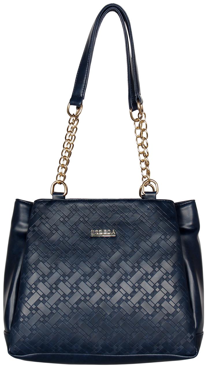 

Esbeda Blue PU Shoulder Bag