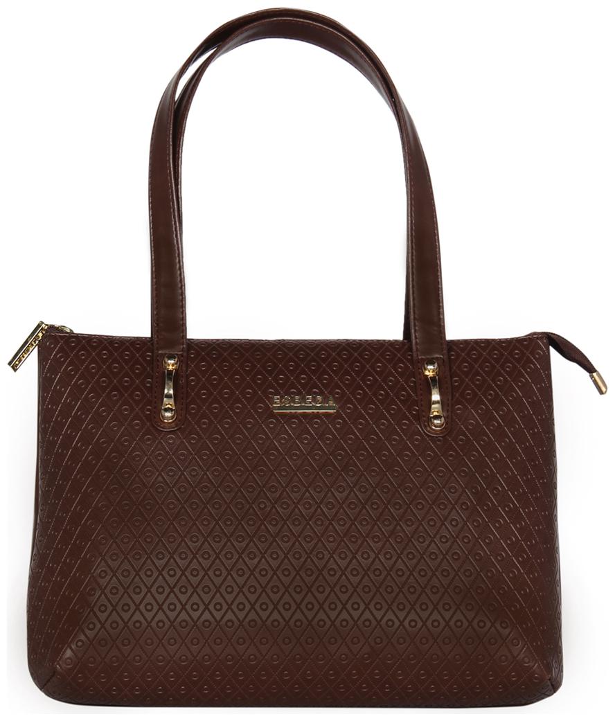 

Esbeda Brown PU Shoulder Bag