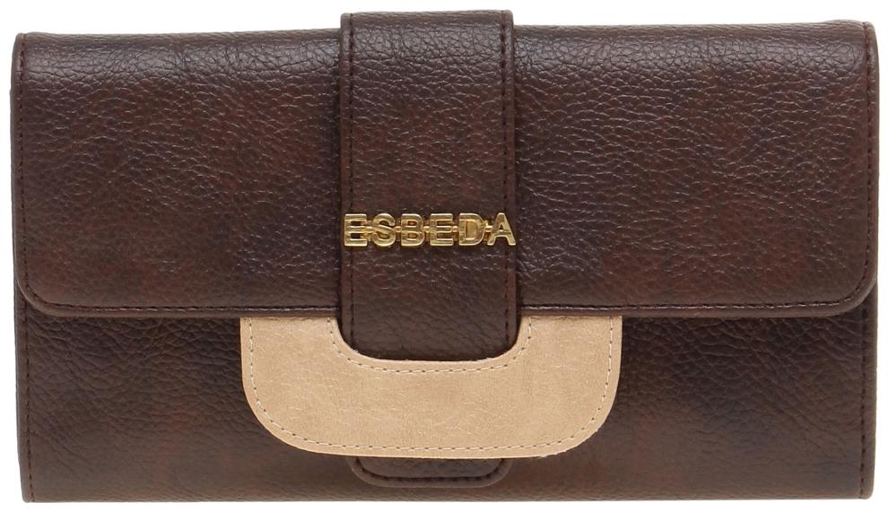 

Esbeda Women Brown PU Wallet