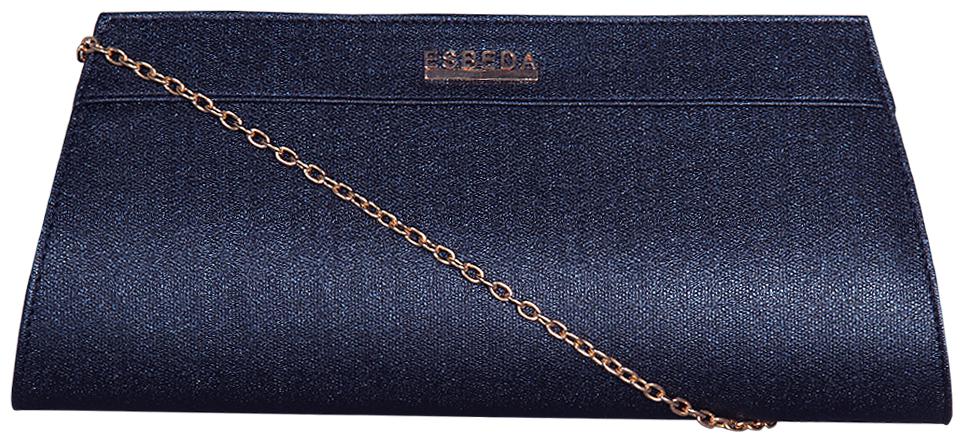 

Esbeda Women Blue PU Clutch