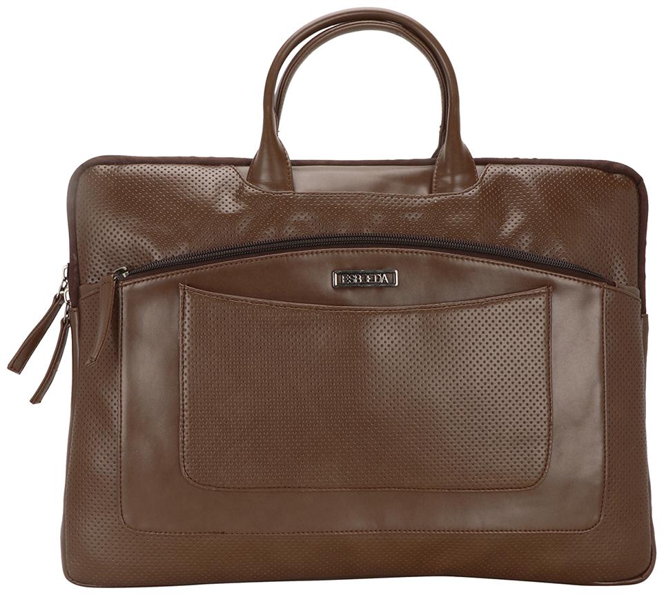 

Esbeda Brown PU Laptop Sleeve