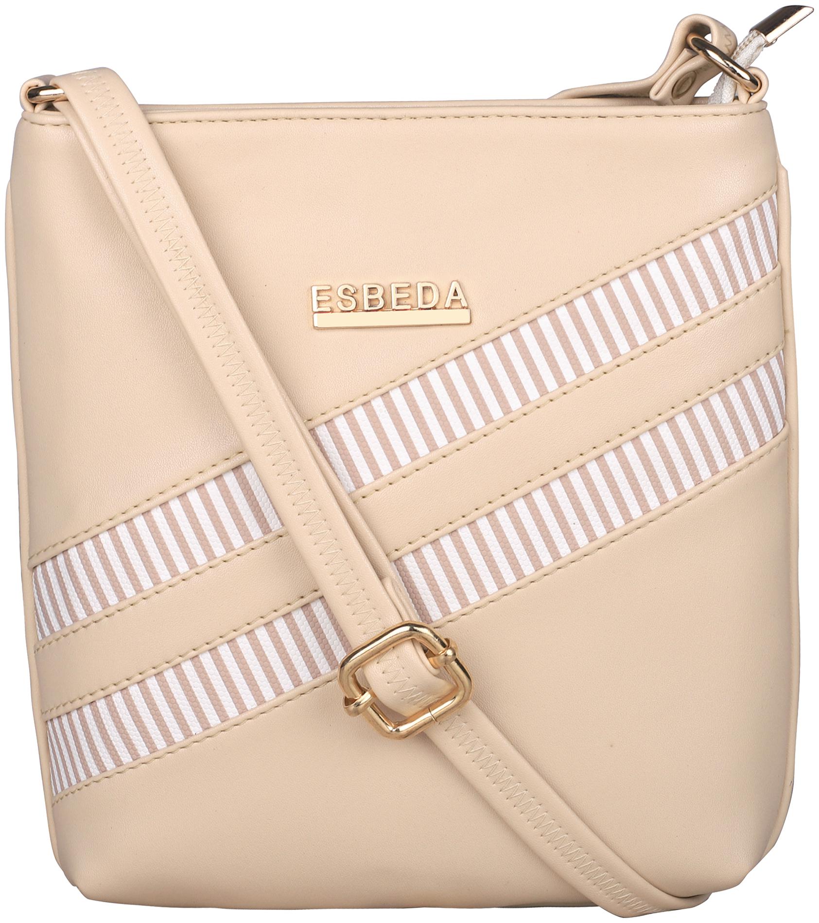 

Esbeda Multi PU Striped Sling Bag
