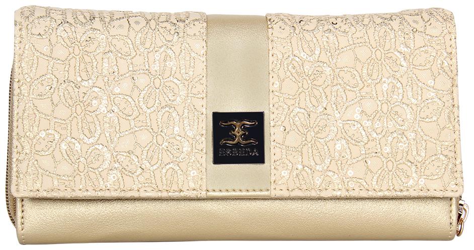 

Esbeda Women Gold PU Wallet