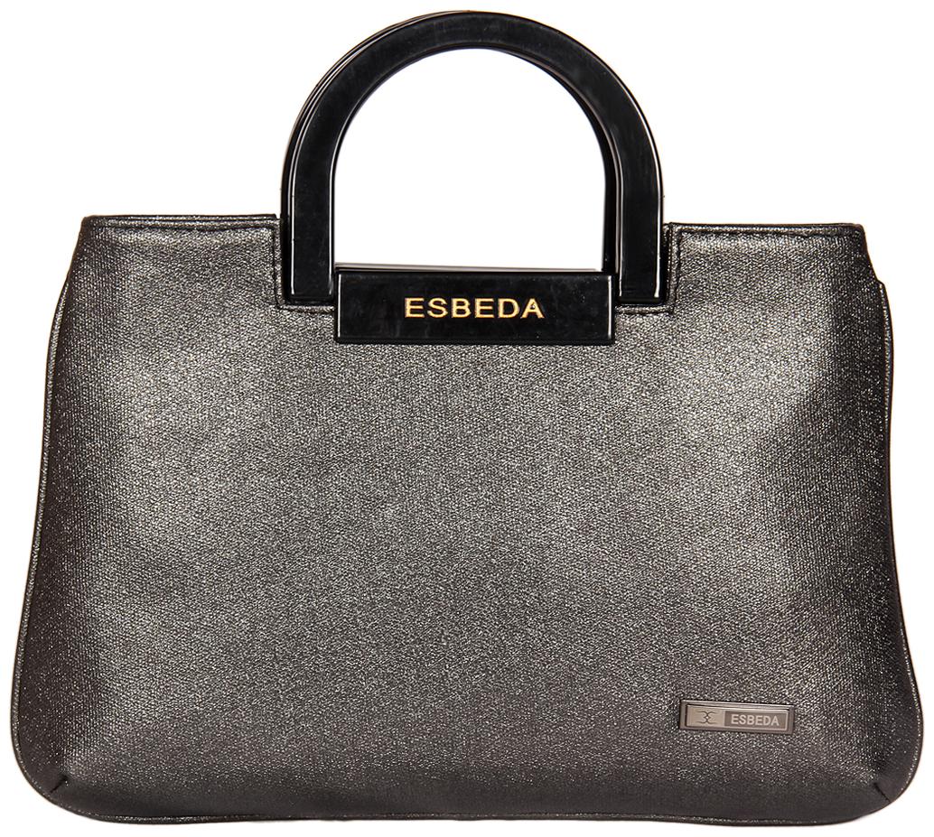 

Esbeda Grey PU Handheld Bag