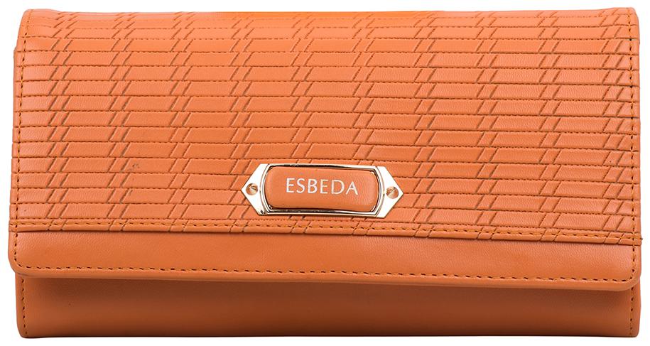 

Esbeda Women Orange PU Wallet