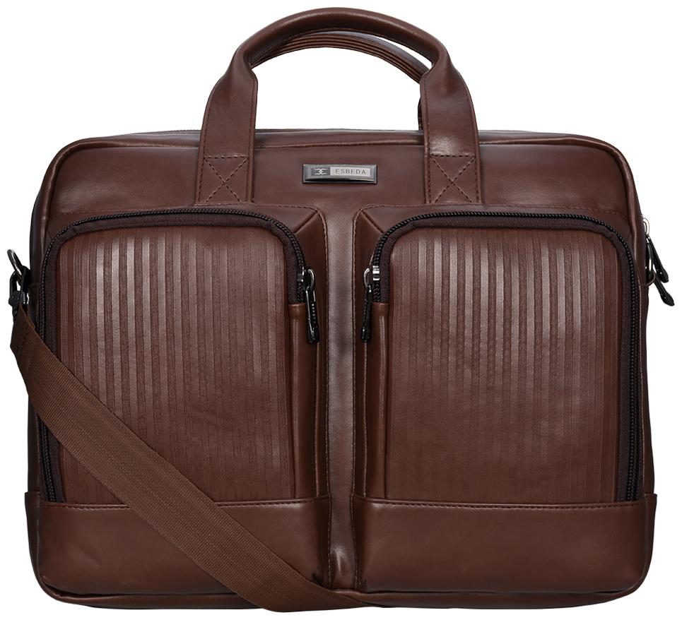 

Esbeda Double Front pocket RFID Laptop Bag Laptop briefcase Up to 15 inch Laptop