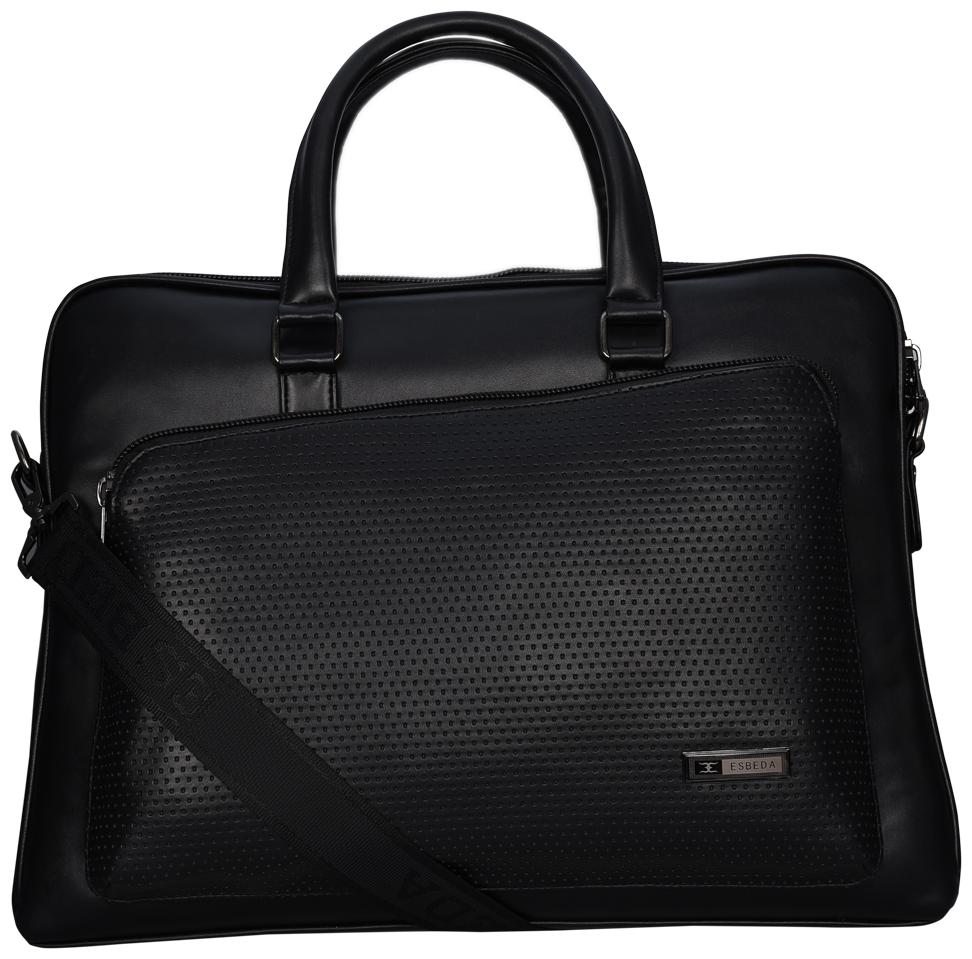

Esbeda Emboss Stripes RFID Laptop Bag Laptop briefcase Up to 15 inch Laptop