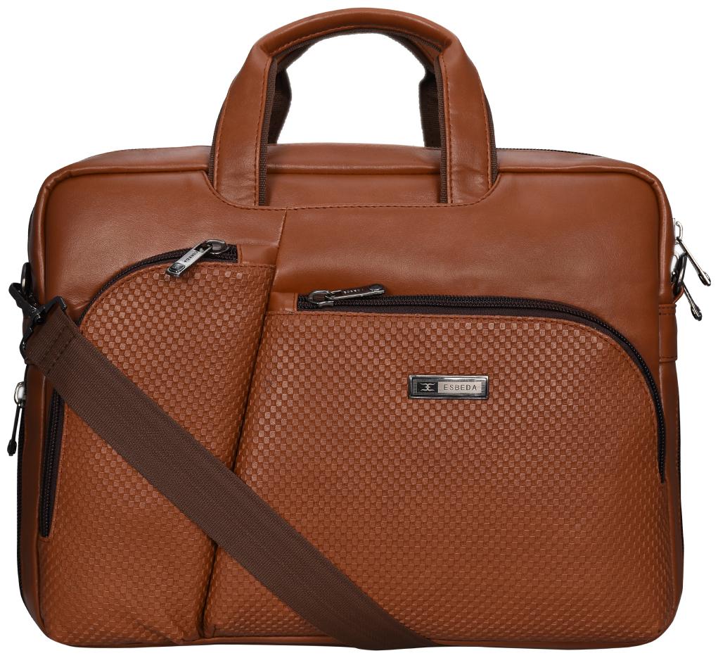 

Esbeda Double Front pocket RFID Laptop Bag Laptop briefcase Up to 15 inch Laptop