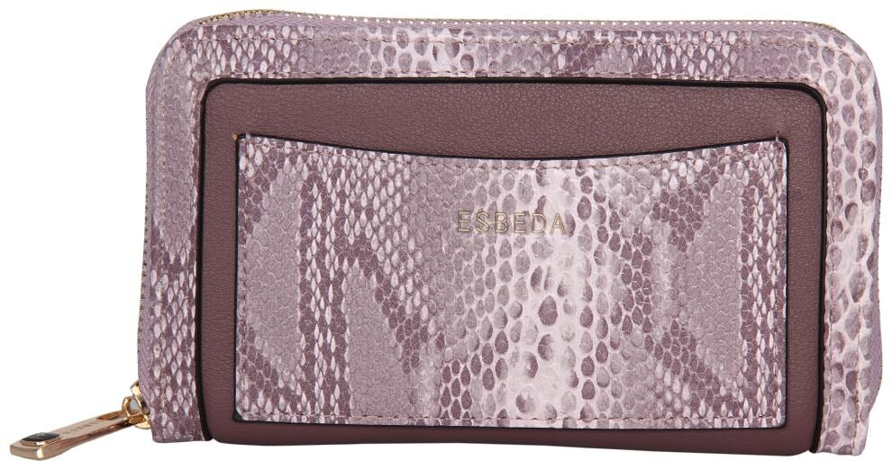 

Esbeda Purple Color Printed Animal Textured Wallet For Women