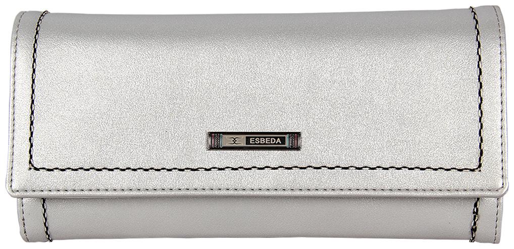 

Esbeda Women Silver PU Wallet