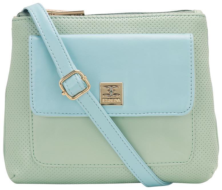 

Esbeda Green PU Solid Sling Bag