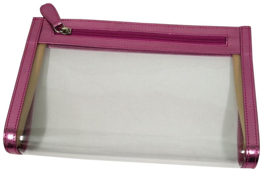 

Essart PU Leather Travel Cosmetic Pouch-Pink