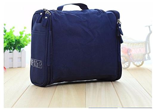 

EVERBUY 1PCS Toiletry Bag For Men Women Travel Organizer Toiletry Kit Travel Pouch(NAVY BLUE)