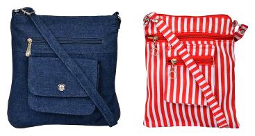 

Exotique Multi Solid Sling Bag
