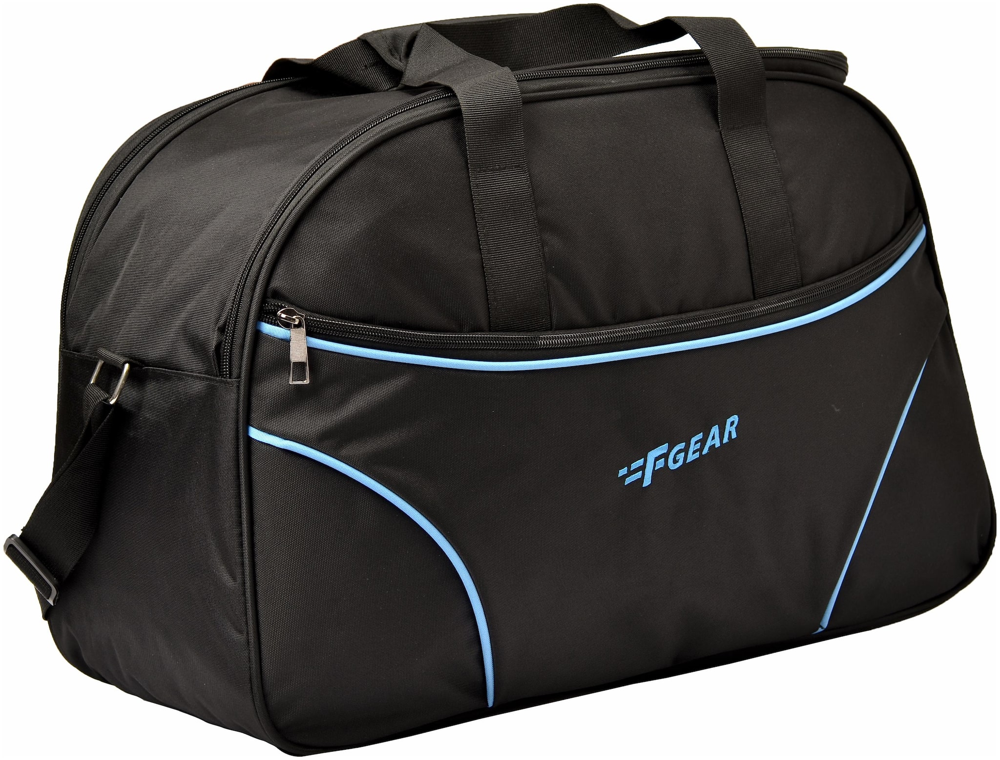 

F Gear Polyester Men Gym bag - Black Blue