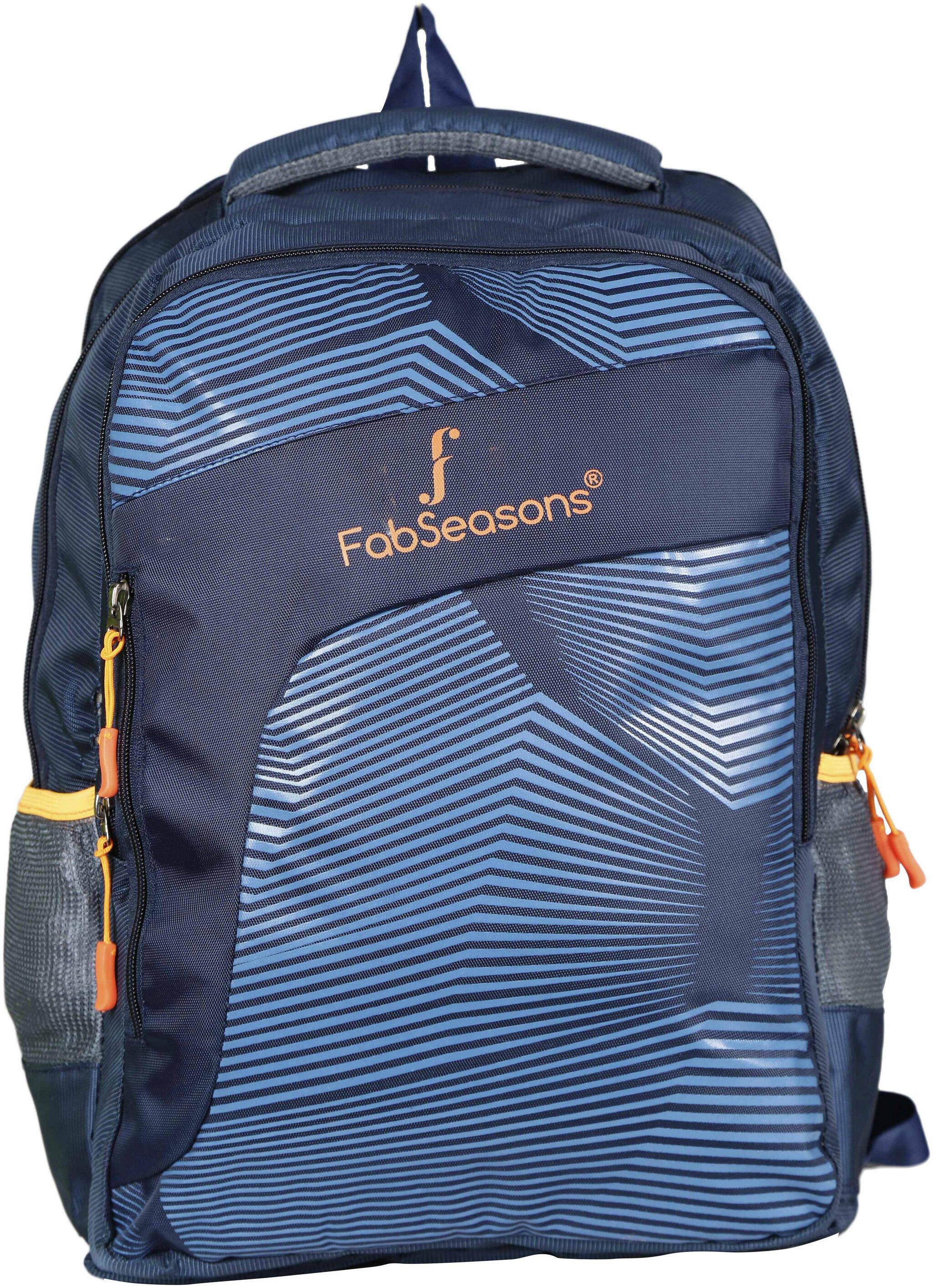 

Fabseasons Blue Polyester Backpack